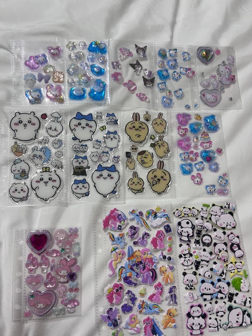 平成レトロ シール帳完成品 8冊セット バインダーリフィル付 まとめ売り