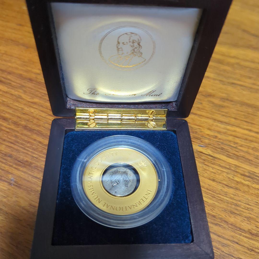 フランクリンミント 古代ギリシャ ARIOBARZANESI ドラクマ 銀貨