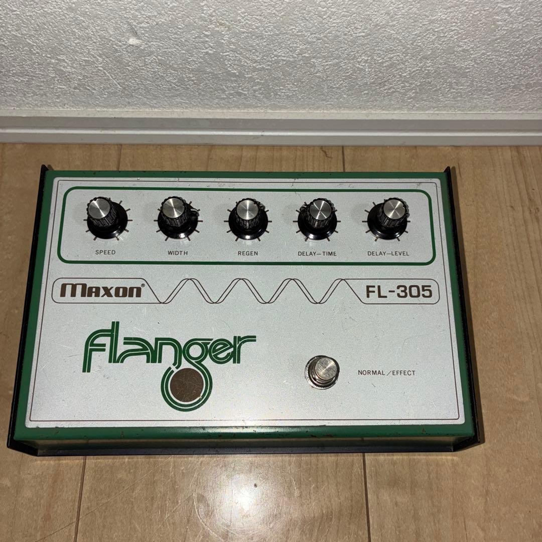 超　レア　Maxon FL-305 フランジャー　動作ok