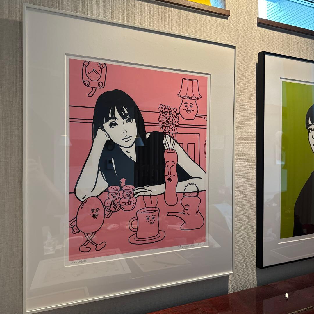 Kyne & Noncheleee シルクスクリーンポスター