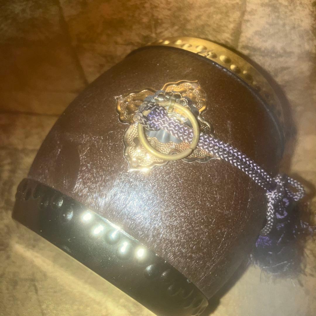 【呪物】依り代の小太鼓　縁起物　厄除け　魔除け　術反射　厄祓い　スピリチュアル