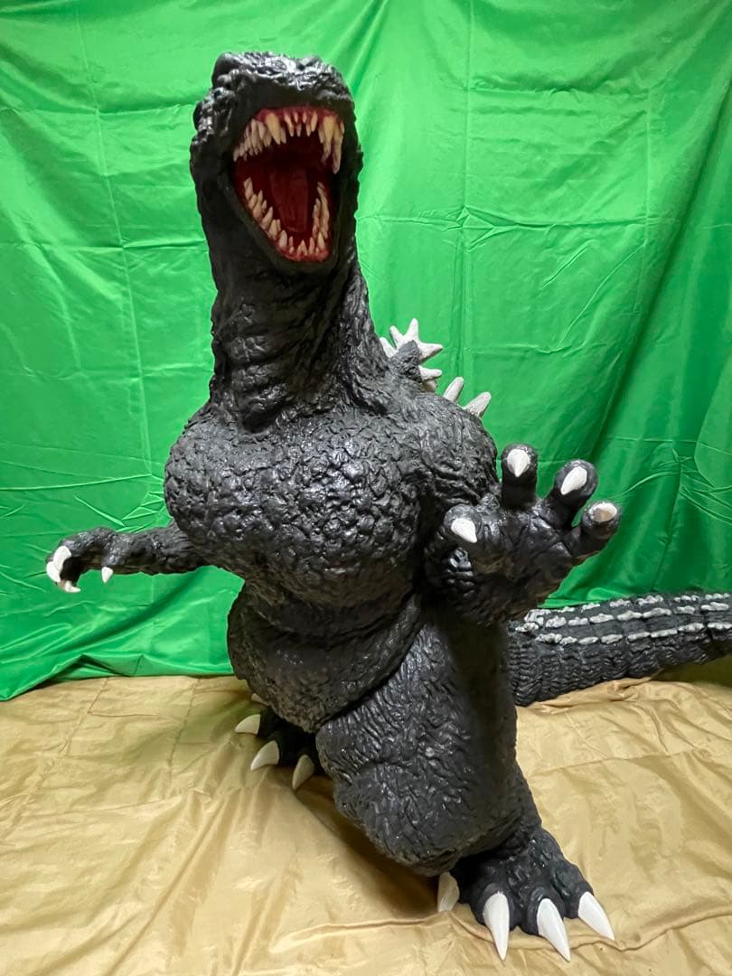 ゴジラ伝説の超特大ソフビキット高さ1m1/80 ゴジラvsビオランテ初版 完成品