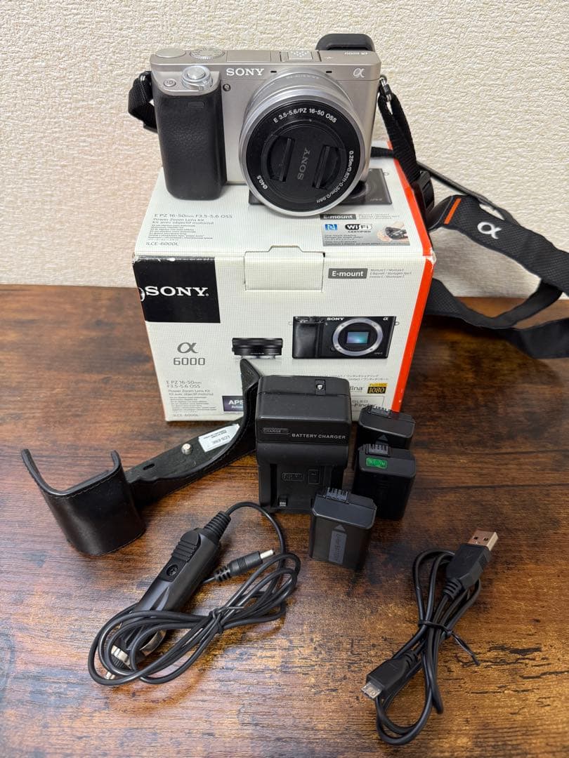 SONY α6000 E 55-210mm F4.5-6.3 OSS 2個セット