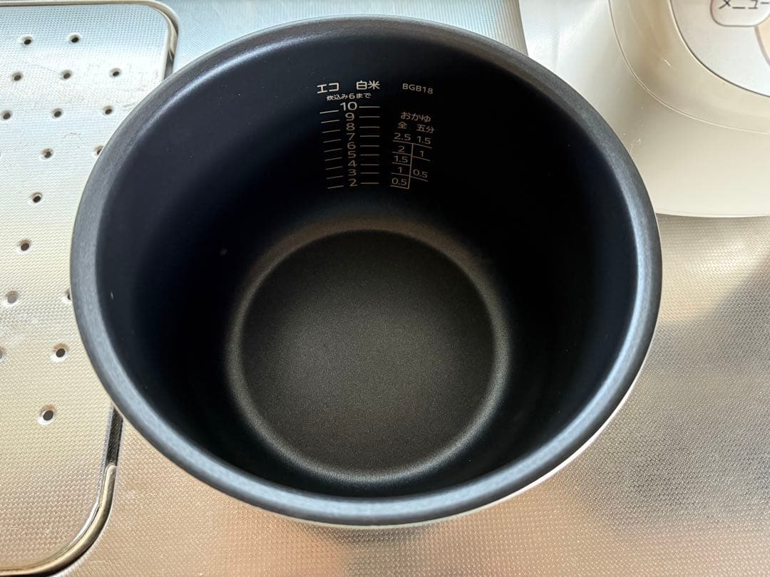 【O-1940】TIGER タイガー マイコン炊飯器 JBH-G180