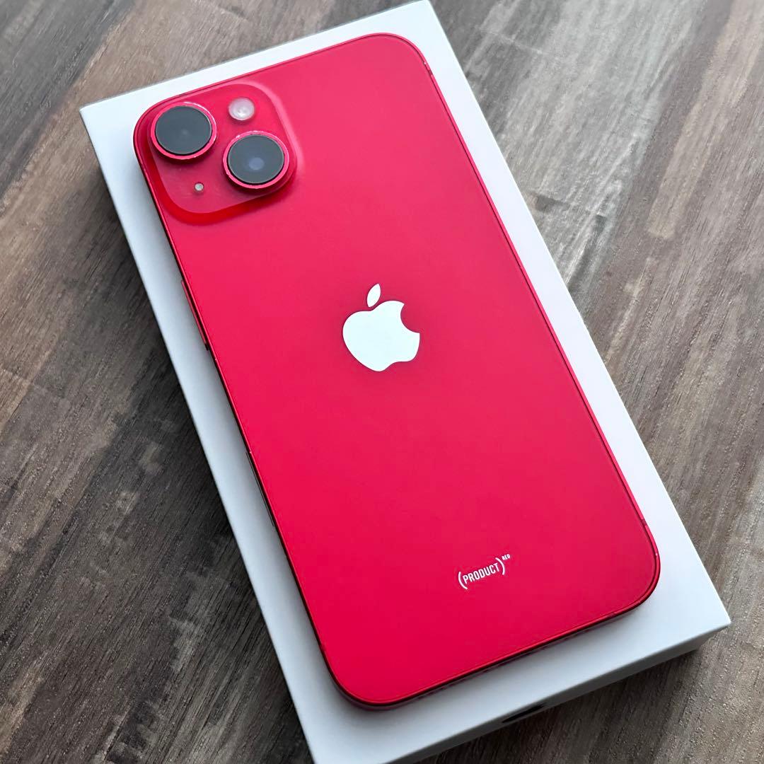 【大容量‼︎】iPhone14 本体 RED 256GB SIMフリー