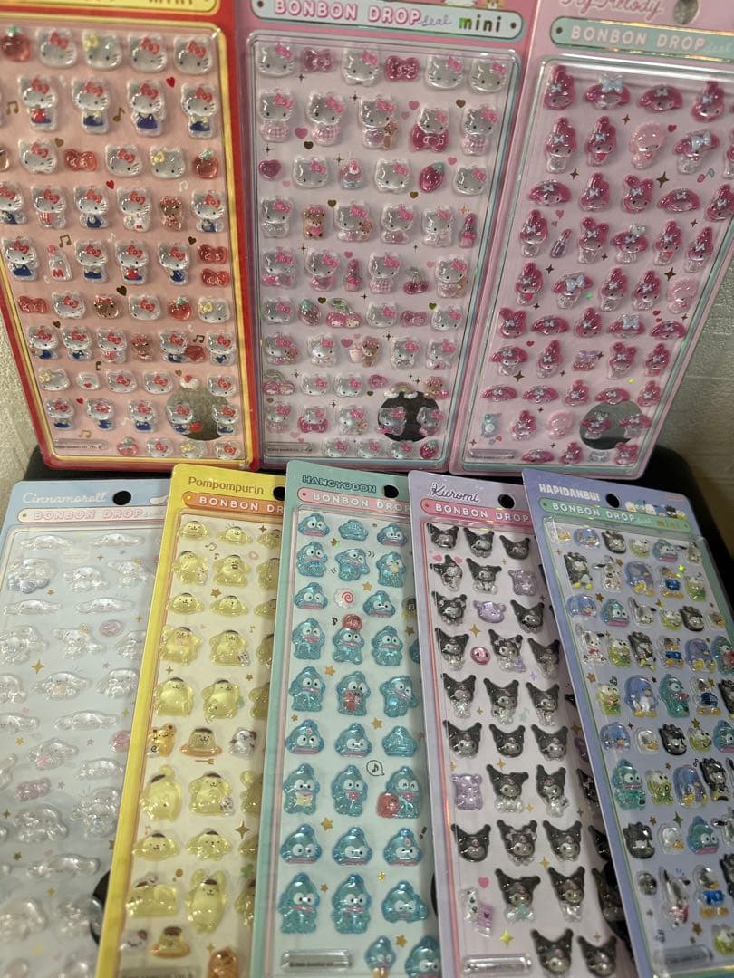 ボンボンドロップシール 新品 サンリオ 全種類