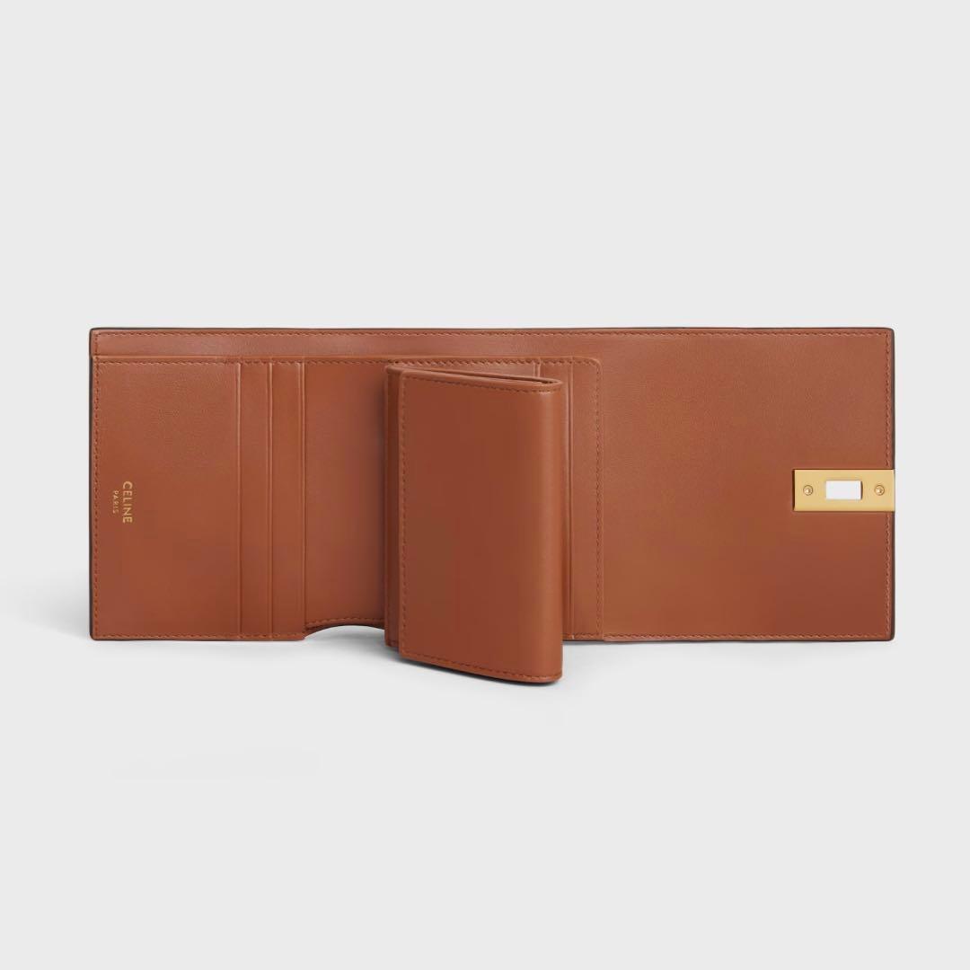 CELINE セリーヌ 三つ折り財布 セーズ