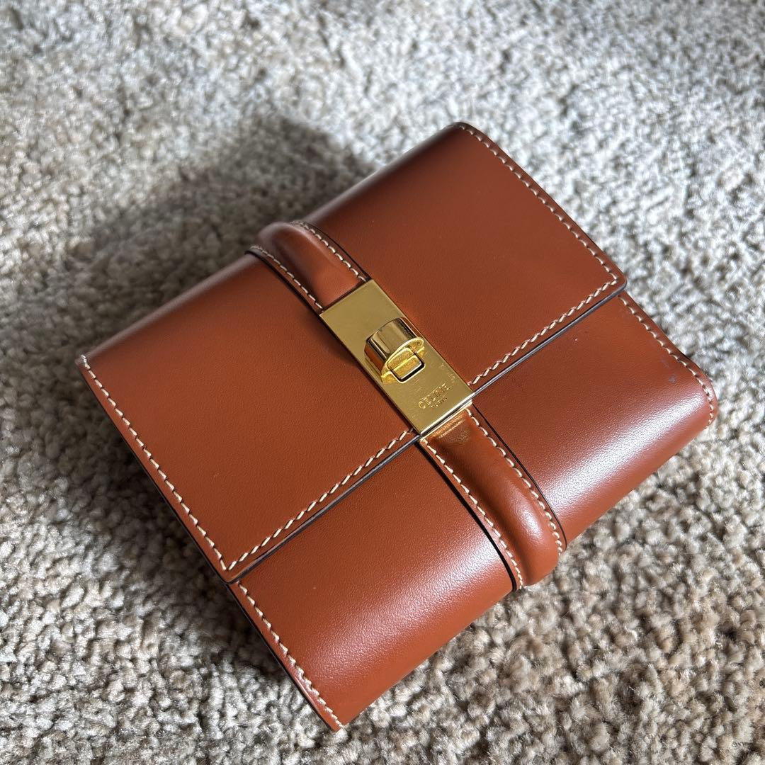 CELINE セリーヌ 三つ折り財布 セーズ