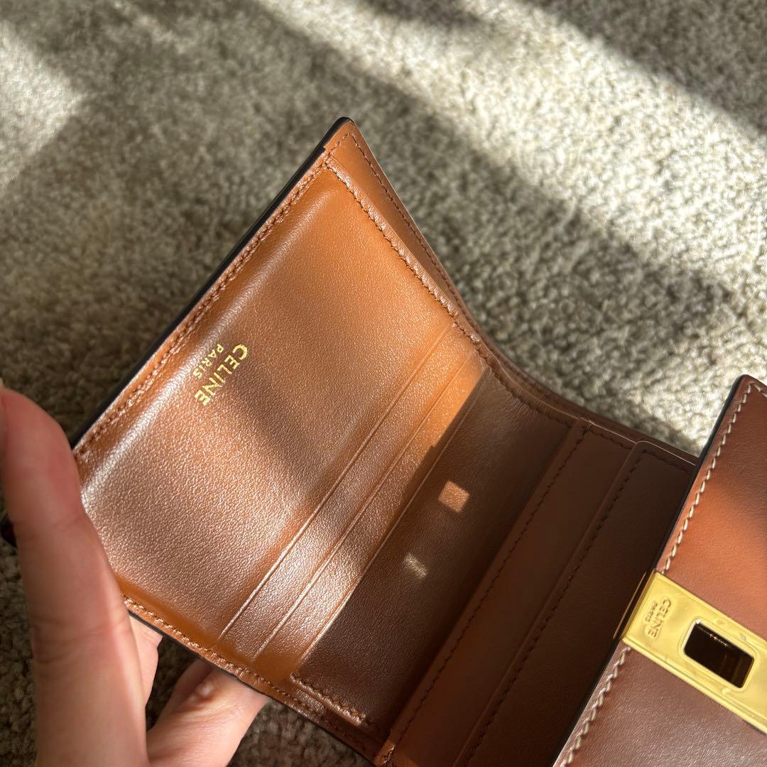 CELINE セリーヌ 三つ折り財布 セーズ