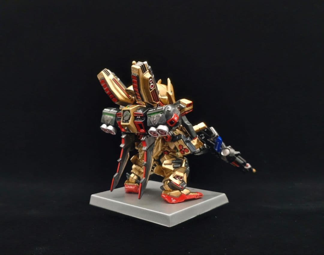 ゆ*】様 ガンダムコンバージ フルアーマー百式改 全塗装完成品