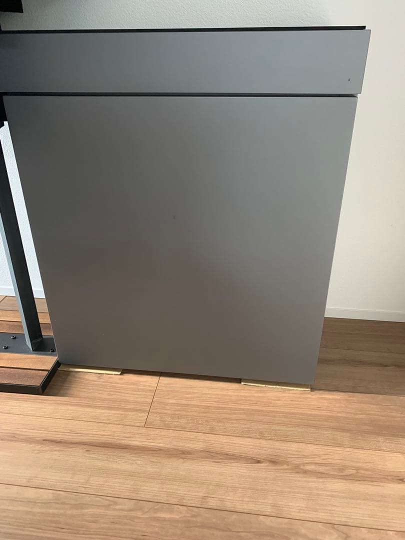 ADA ウッドキャビネット•ガンメタシルバー• 幅60㎝