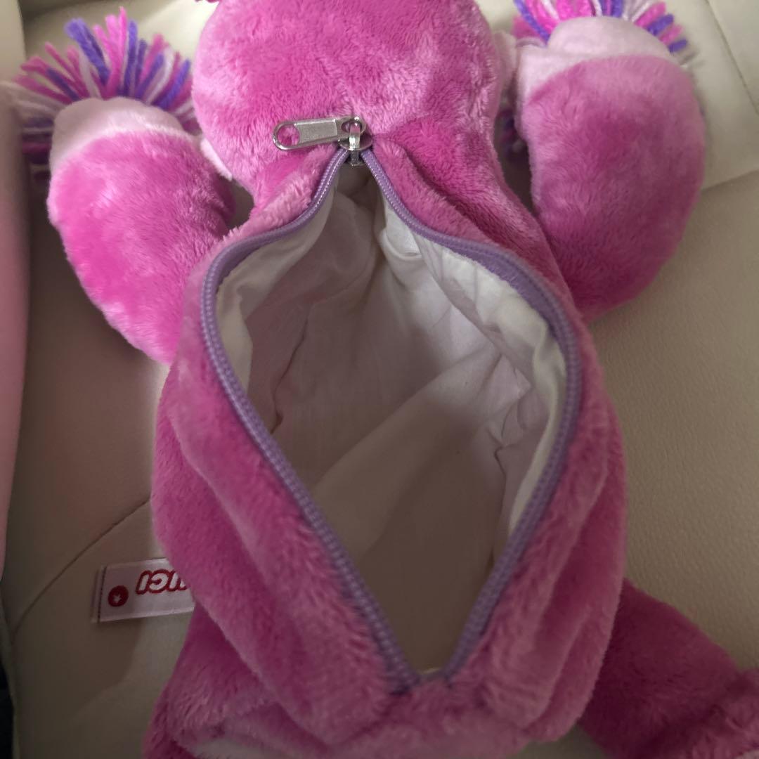 NICI筆箱　nici ピンクゴリラ　チアリーダー　ゴリラチア　ペンケース