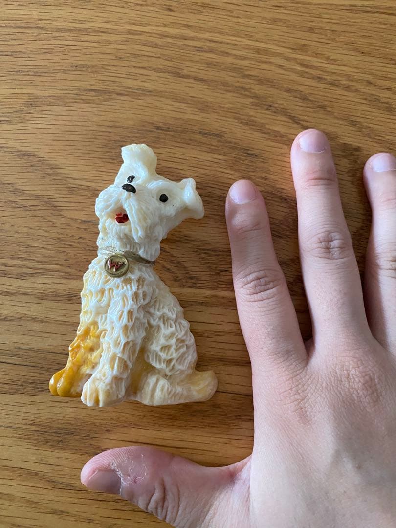 weekends 犬　シュナウザー　ブローチ　大きめ