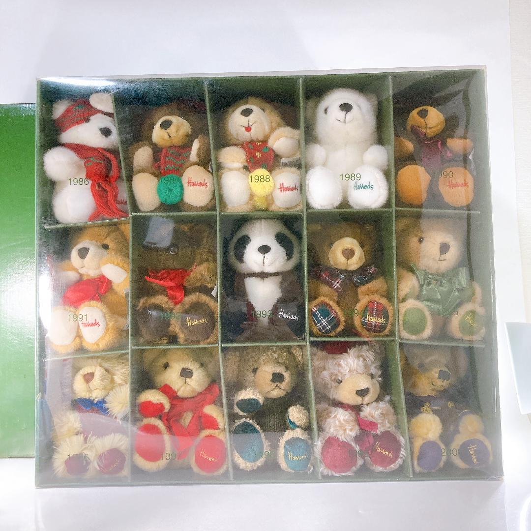 Harrods ハロッズ イヤーベア 15周年 記念セット　テディ |1544|