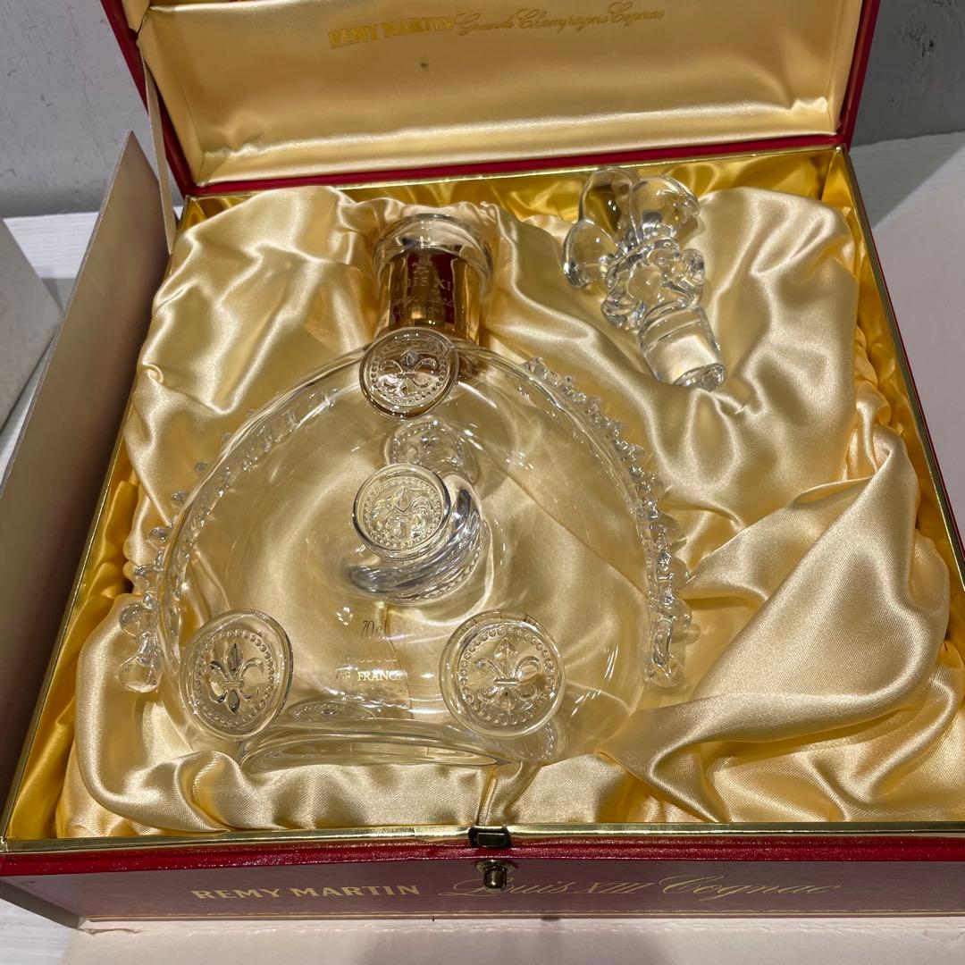 ③ Baccarat レミーマルタン ルイ13世 置物　空瓶 バカラ　箱入り