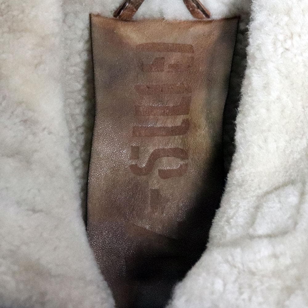 超レア GMS-75 ジモス イタリア製 リアルムートンライダースジャケット