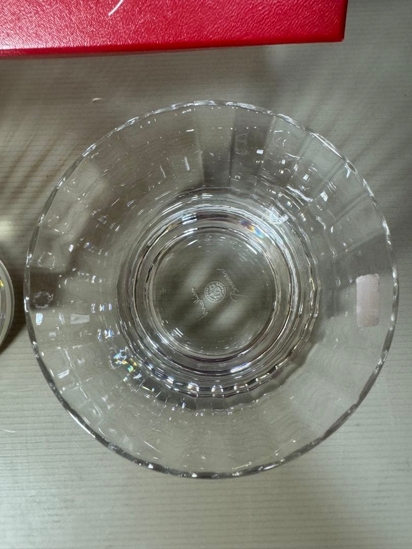 2158 バカラ　ペアグラス　未使用