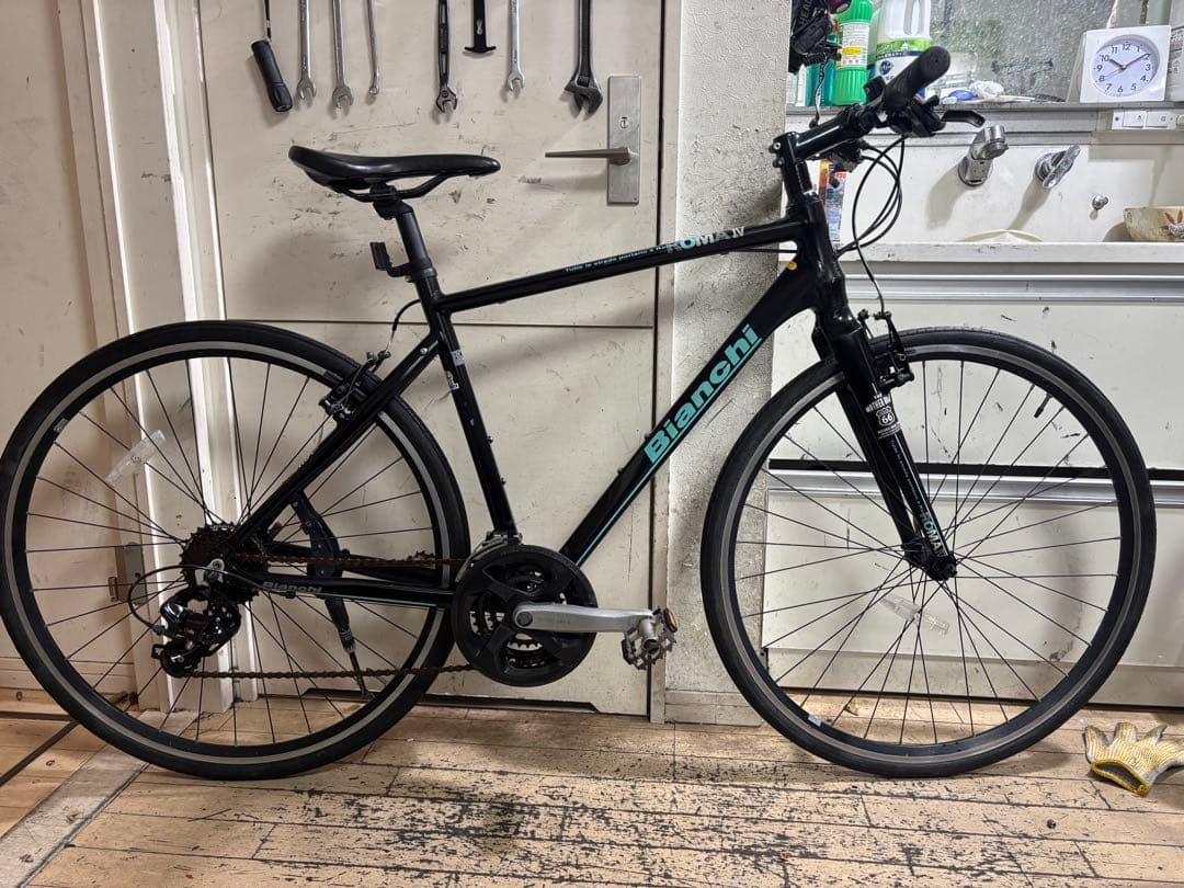 Bianchi Roma IV ビアンキローマ4クロスバイク ブラック