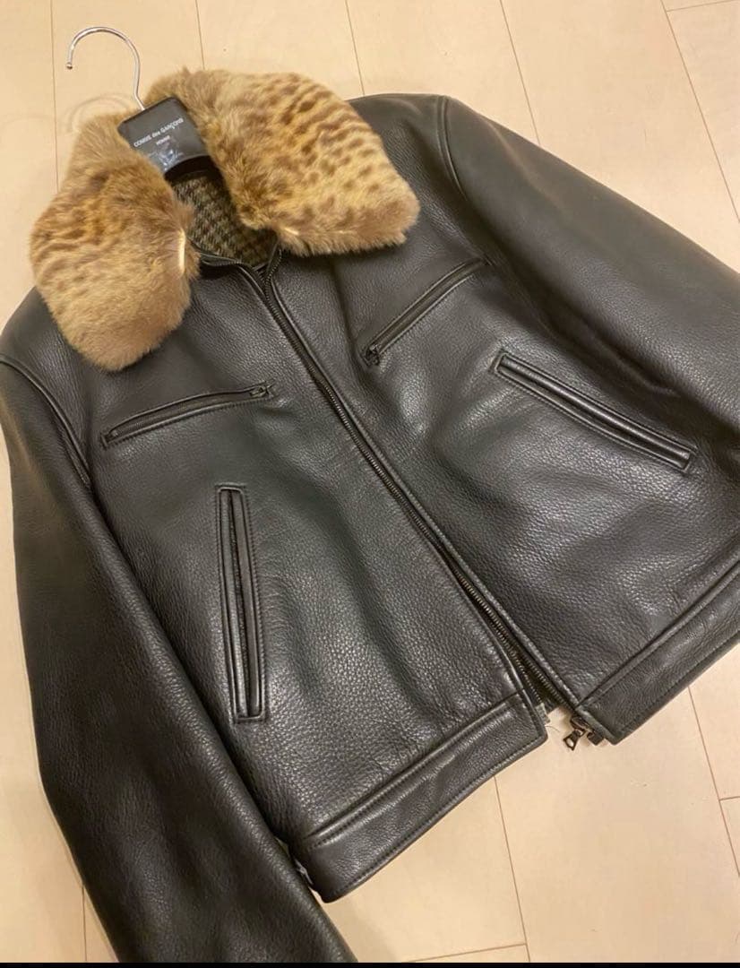 ジャケット・アウター 89-90FW fur leather