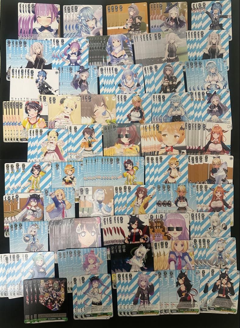 ヴァイスシュヴァルツ　ホロライブ まとめ売り　C UC R RR RRR PR