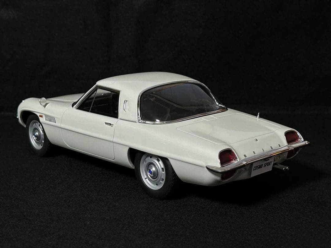 マツダ コスモスポーツ ホワイト 京商 1/12 MazdaCosmosport