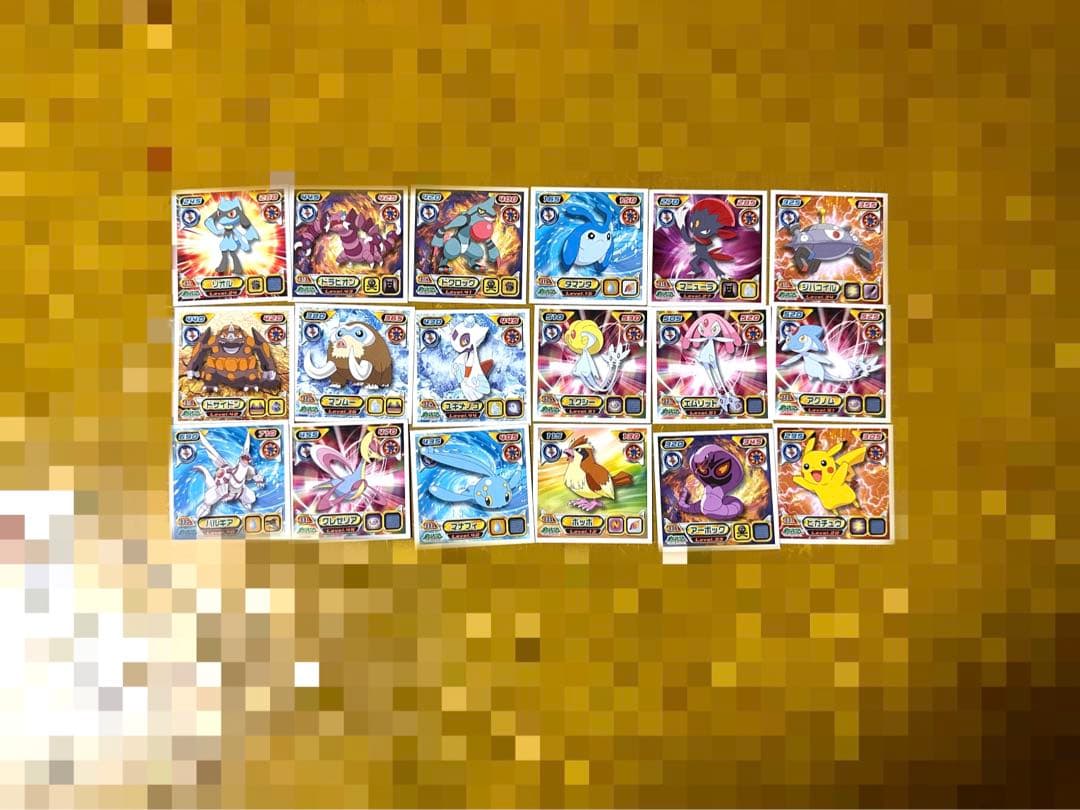 ポケモンパンシール180枚 1995年代から2010年代