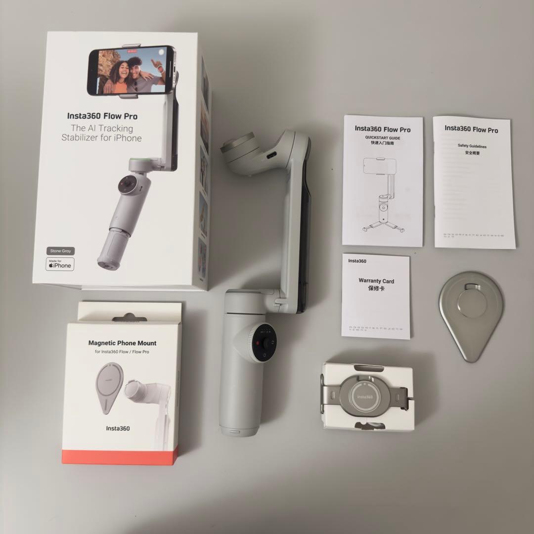 スマホアクセサリー Insta360 Flow Pro + Magnetic Phone Mount