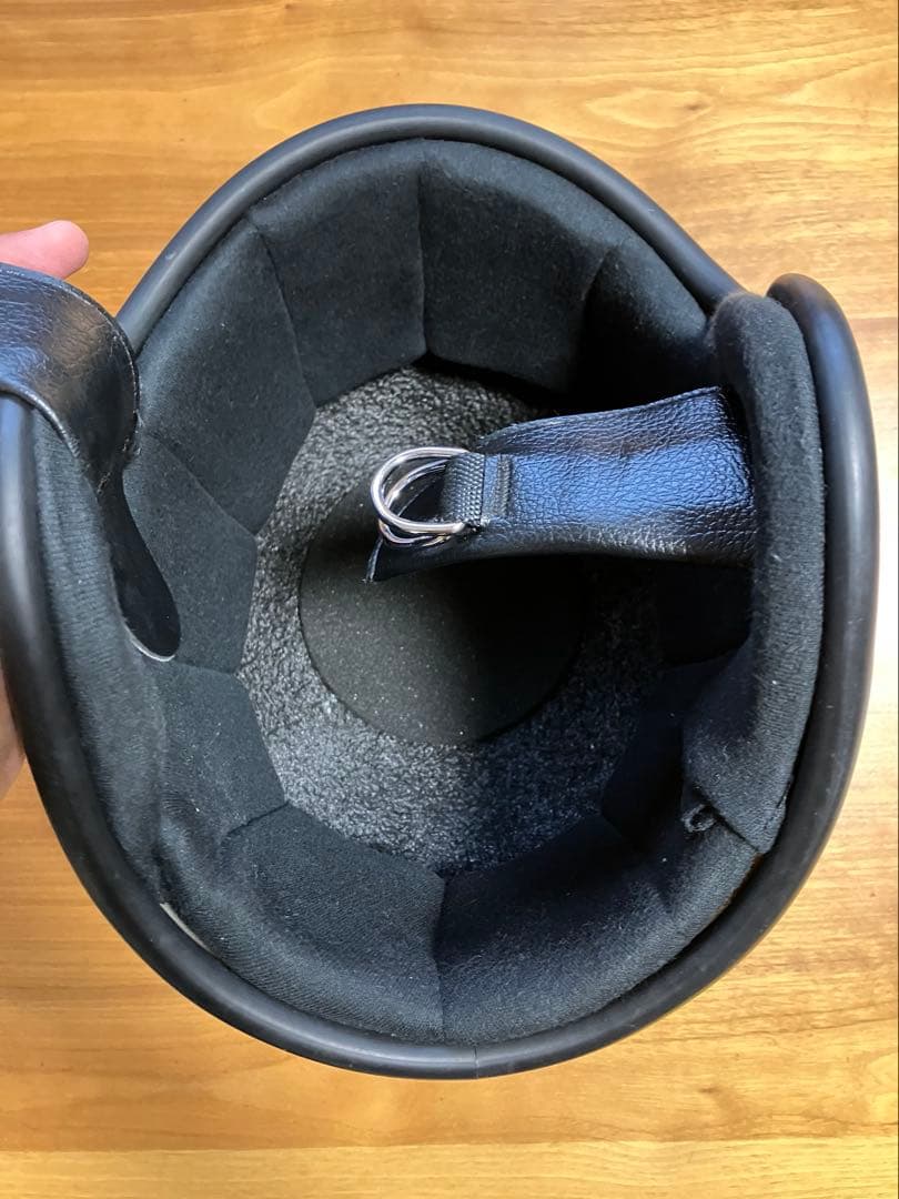 buco ジェットヘルメット ホワイト　白　目深　美品　sizeXL