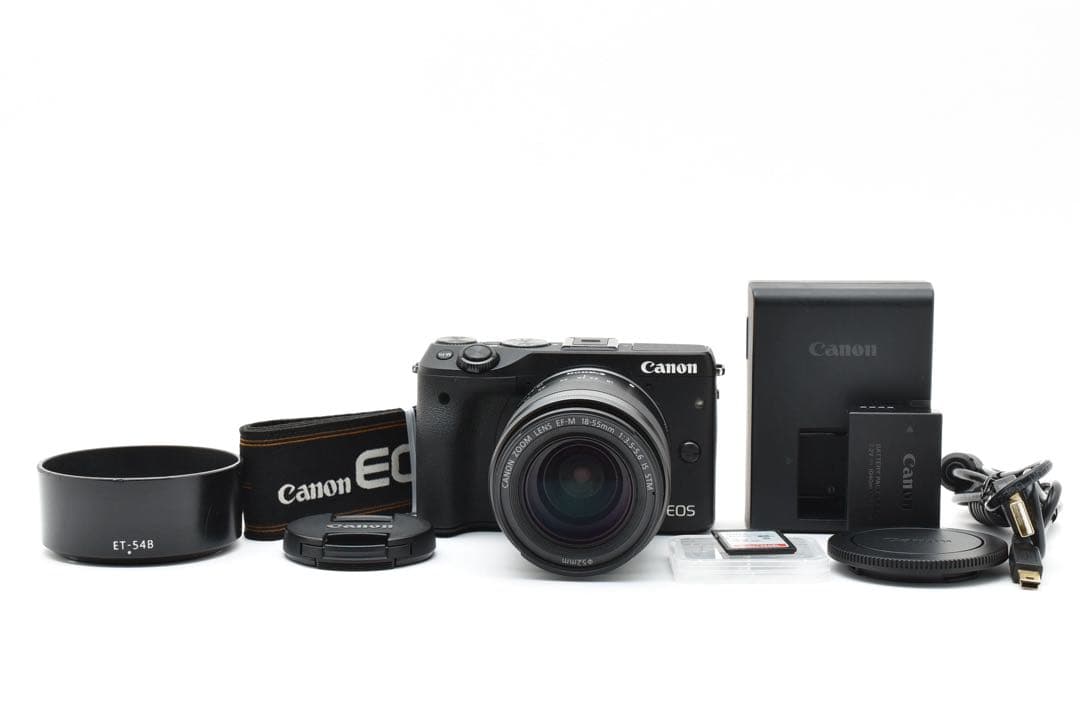 【美品】キヤノン CANON EOS M3 15-45mm IS STM