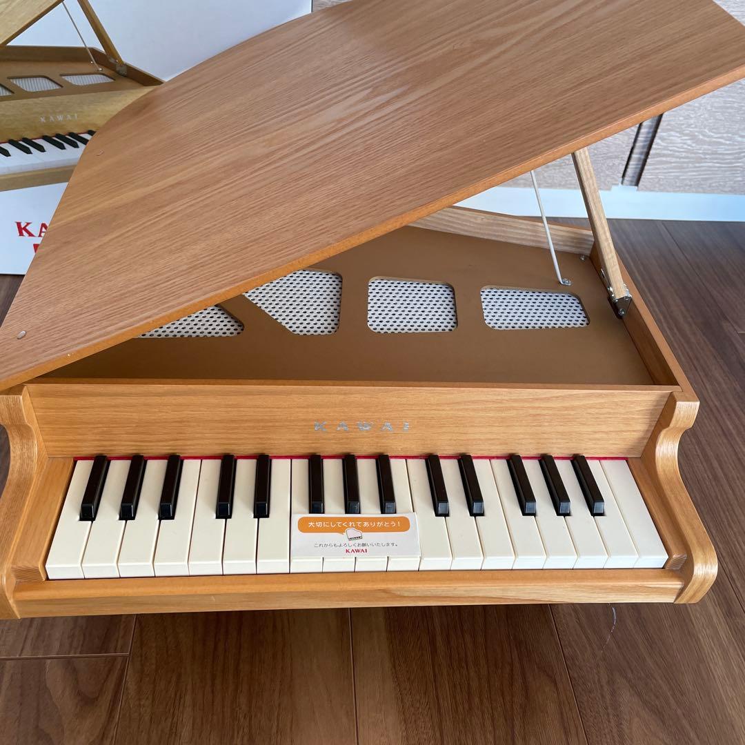 KAWAIカワイミニピアノ　グランドピアノ　ナチュラル　1144点検修理調律済み