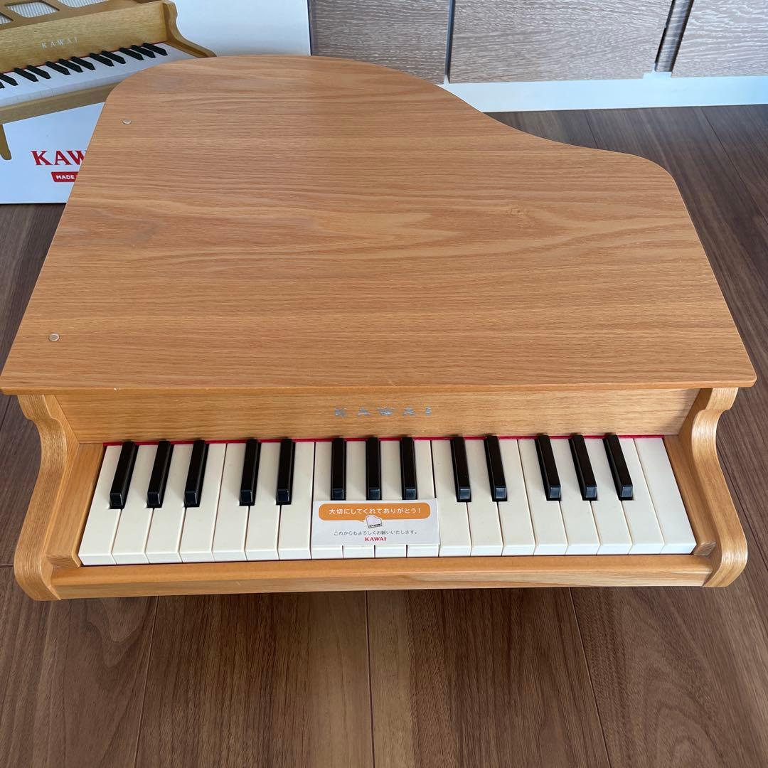 KAWAIカワイミニピアノ　グランドピアノ　ナチュラル　1144点検修理調律済み