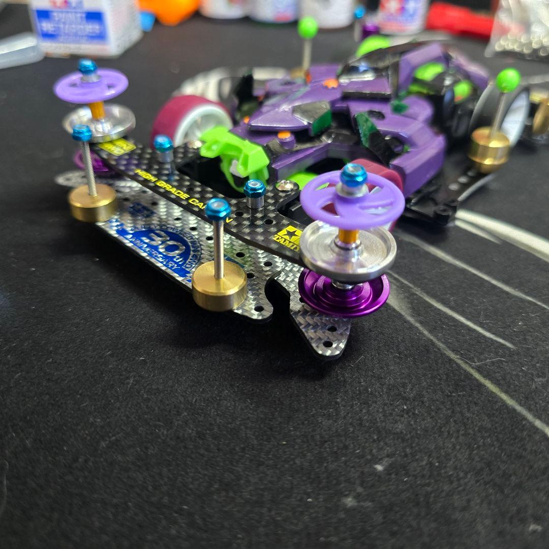 カスタム ミニ四駆 エヴァンゲリオン 初号機　完成品