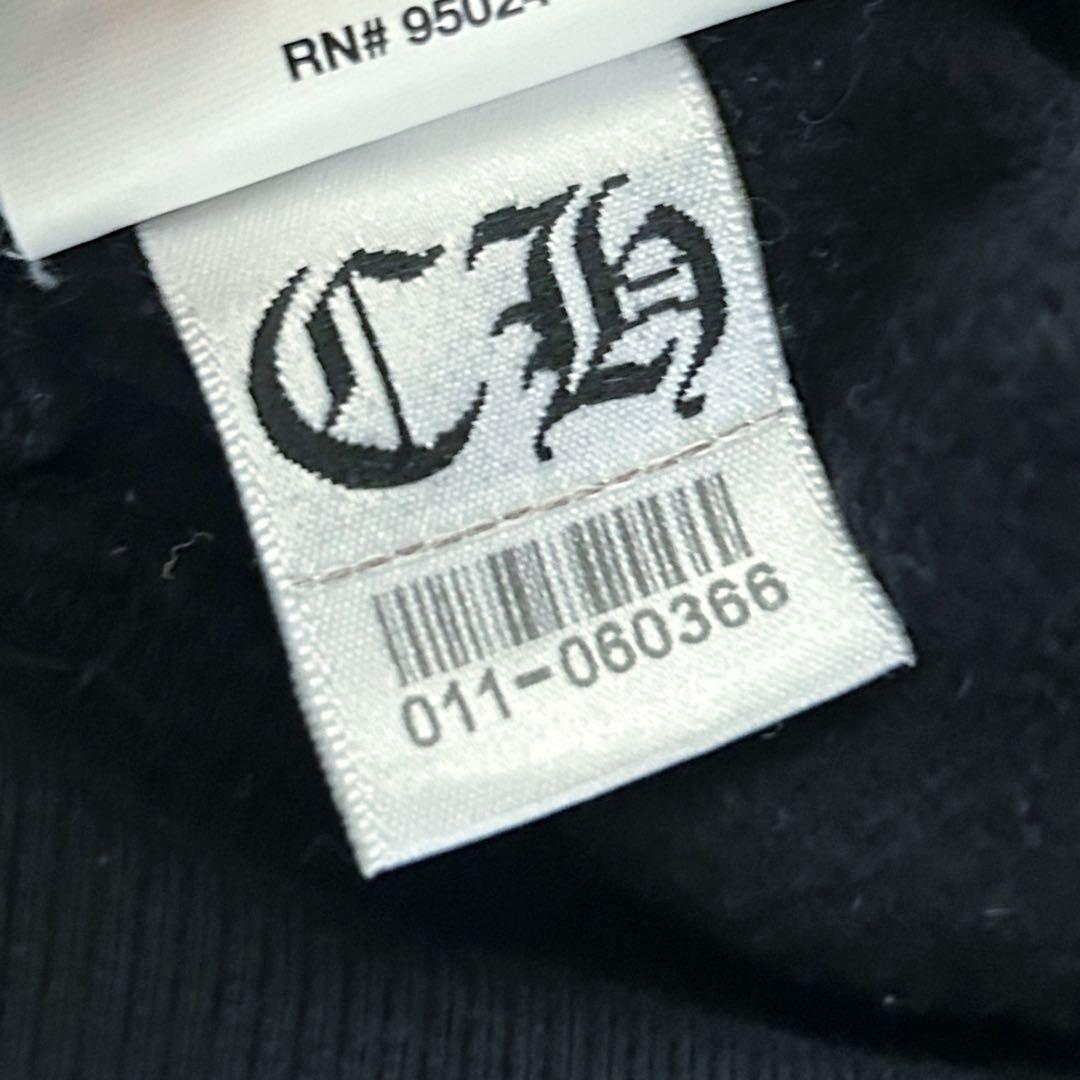 【大人気】クロムハーツ ホースシュー トレーナー キッズ 黒 120cm