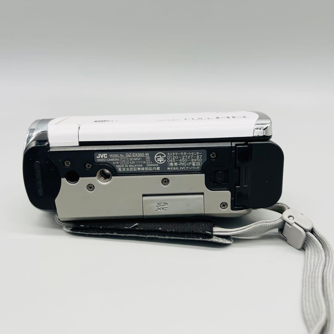 JVC ビデオカメラ　GZ-EX350 ホワイト