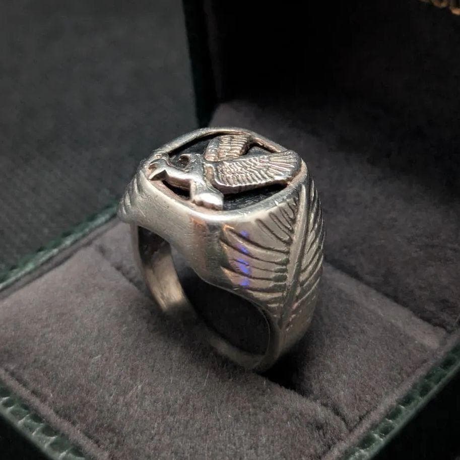 Wheeler Manufacturingスターリングシルバー シグネットリング