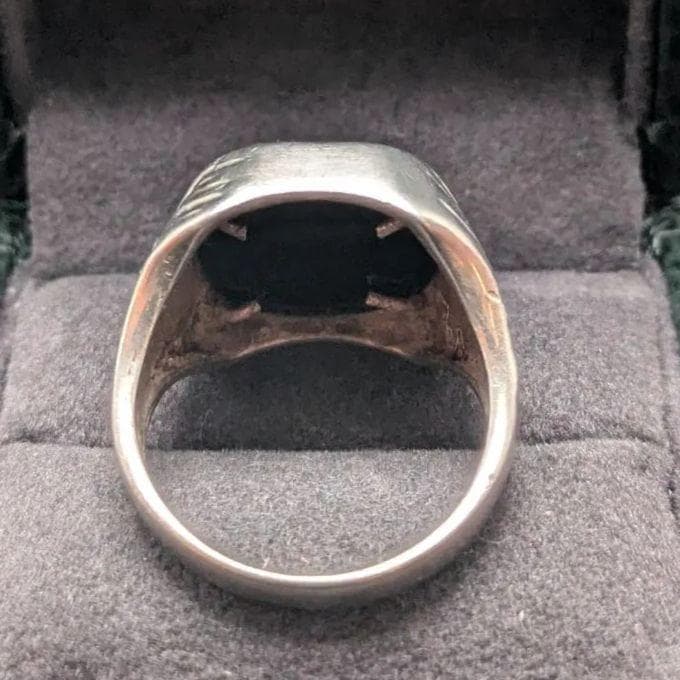 Wheeler Manufacturingスターリングシルバー シグネットリング