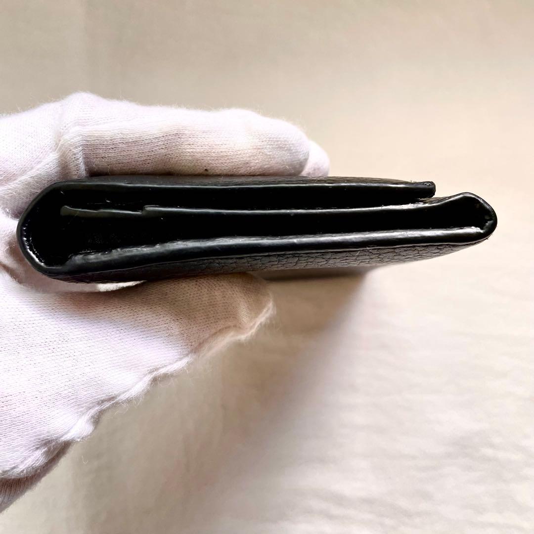 GUCCI グッチ 長財布 GG 金具 レザー ブラック 極美品　1220-③