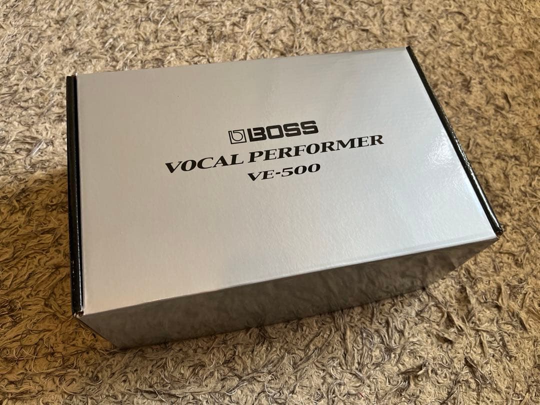 BOSS VE-500 ボーカルエフェクター　開封音出しのみ　ほぼ新品