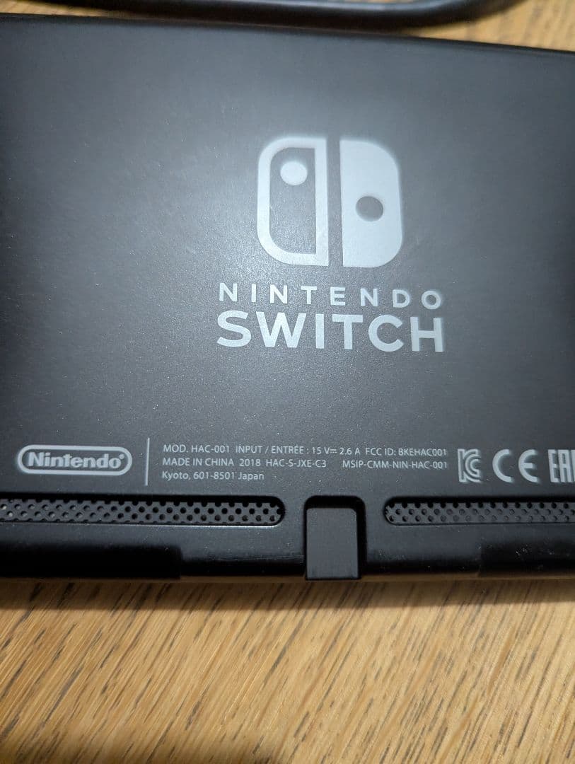 Nintendo Switch 本体 ※箱なし、microSDカード付き