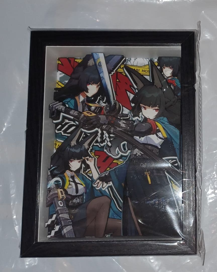 『ゼンレスゾーンゼロ』 星見雅　立体絵　額縁付き