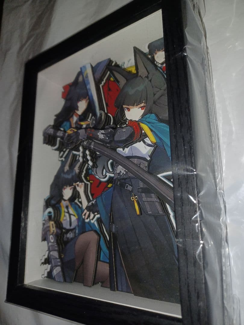 『ゼンレスゾーンゼロ』 星見雅　立体絵　額縁付き