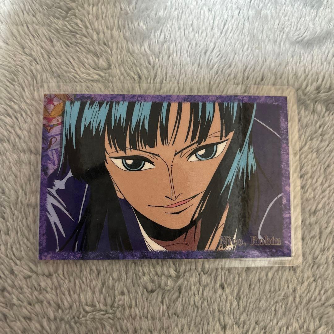 ワンピース　ラミネートカード　ニコ・ロビン　051