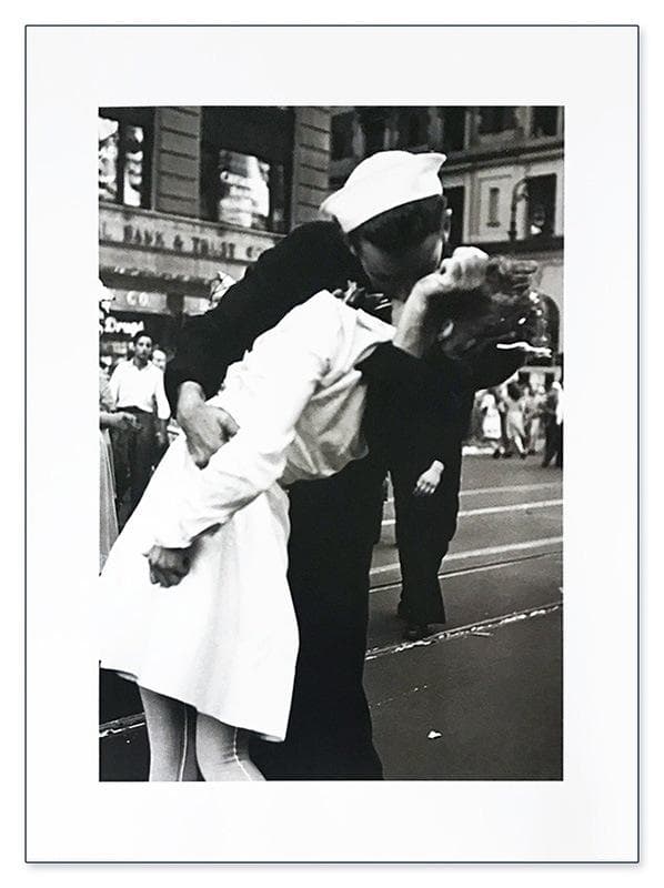 額装品/タイムズスクェアでの終戦祝賀のキス/アート/ポスター/インテリア