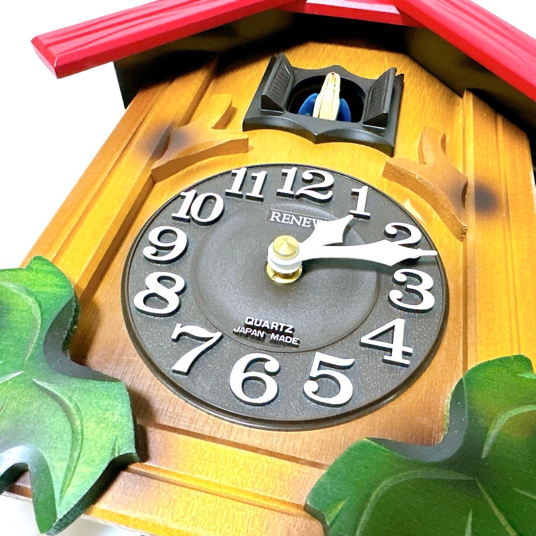 鳩時計 クォーツ カッコー RENEW 動作品