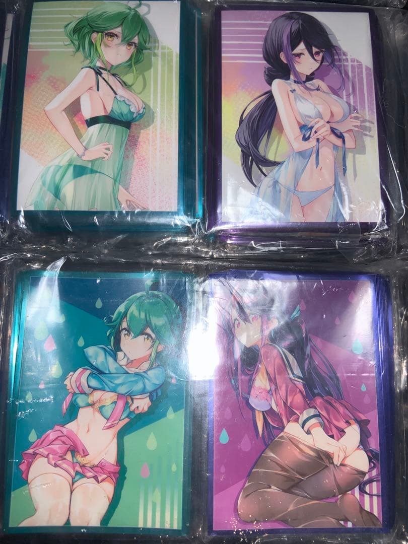 遊戯王 柚子 セレナ 瑠璃 リン スリーブ 16個セット