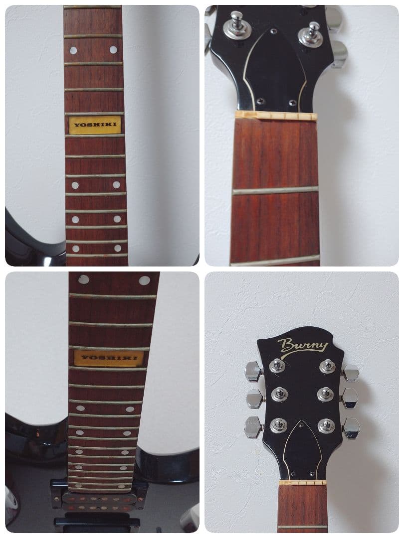 YOSHIKI モデル ギター XJAPAN BURNY ギター ヨシキ