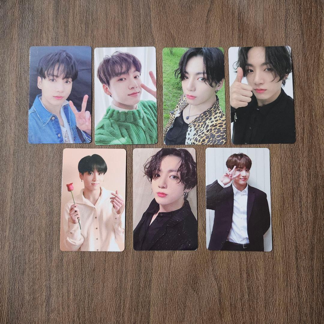 BTS  ジョングク トレカ 2018-2021 photocards  セット
