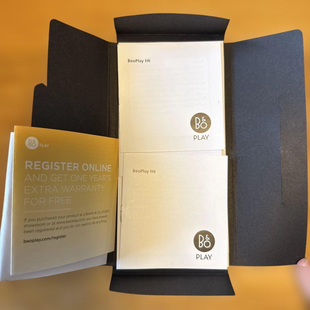 B&O BeoPlay H6オーバーイヤーヘッドフォン ベージュ