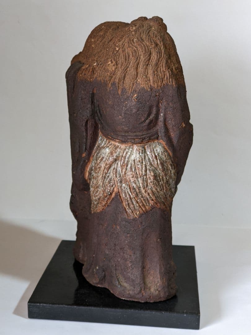 ⭐超希少！ 唐津焼 寒山拾得像 仏像 置物 仏教美術 遺品少数 古美術品 骨董品