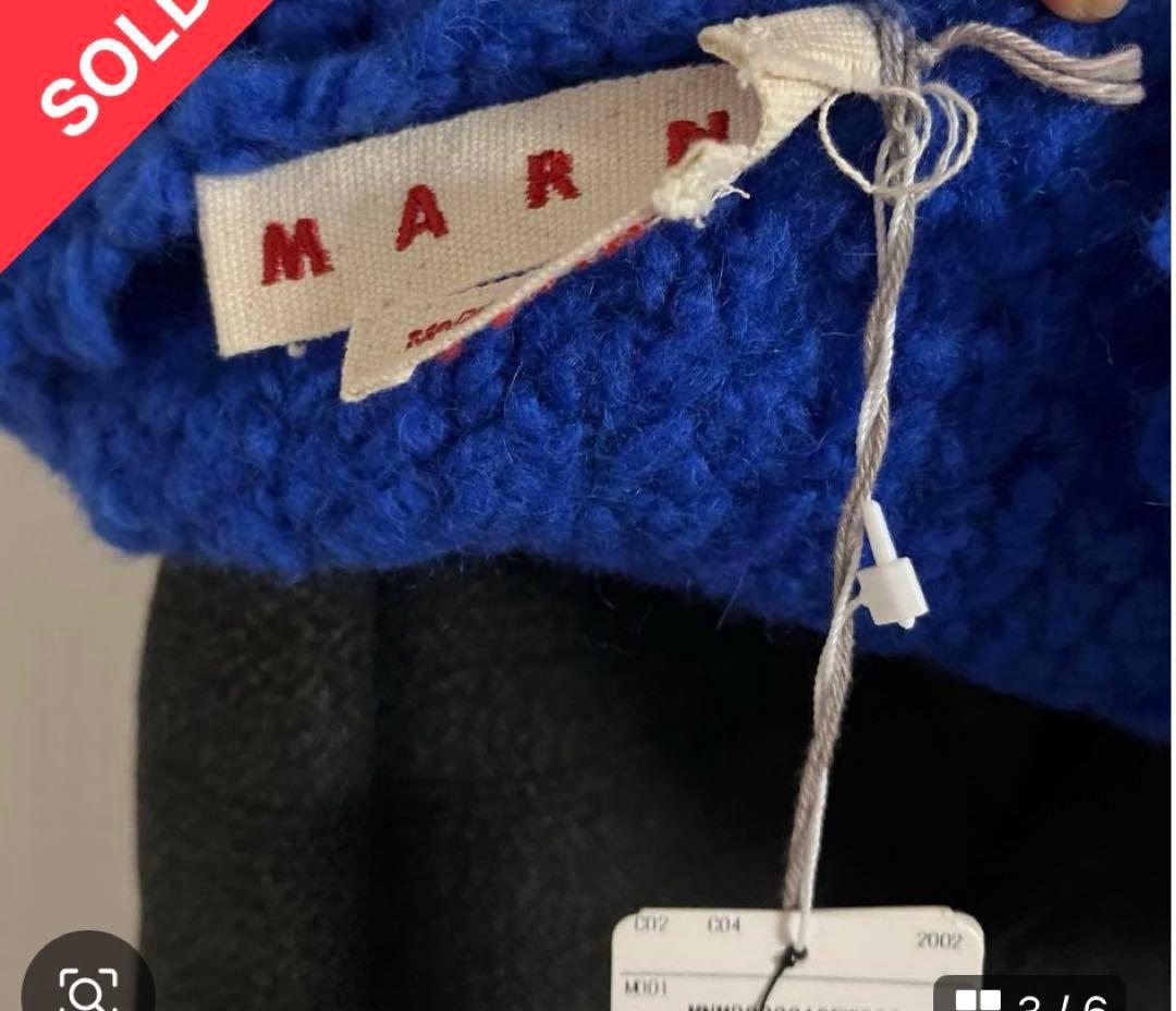 マルニ2020FWネックウォーマー38タグ付き